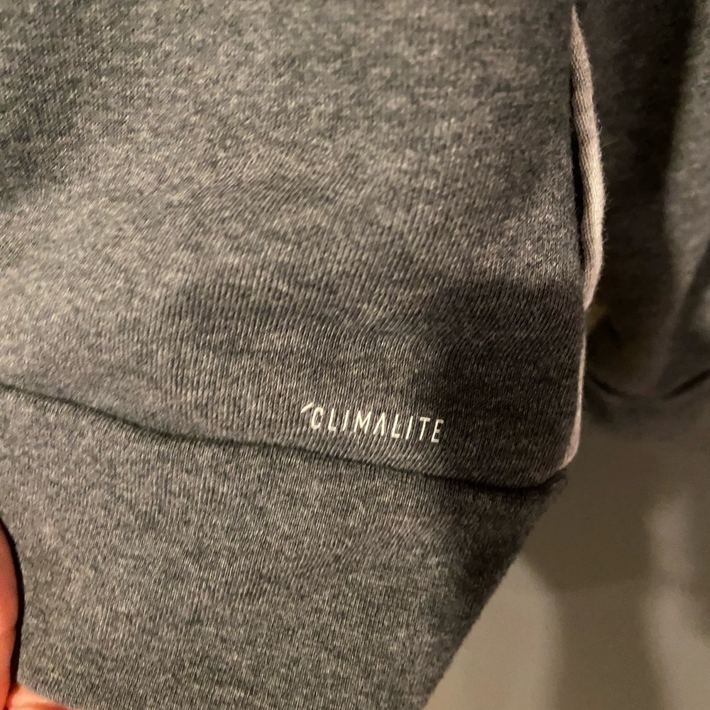 Adidas Heather Gray Track Jacket - Picture 3 of 4
